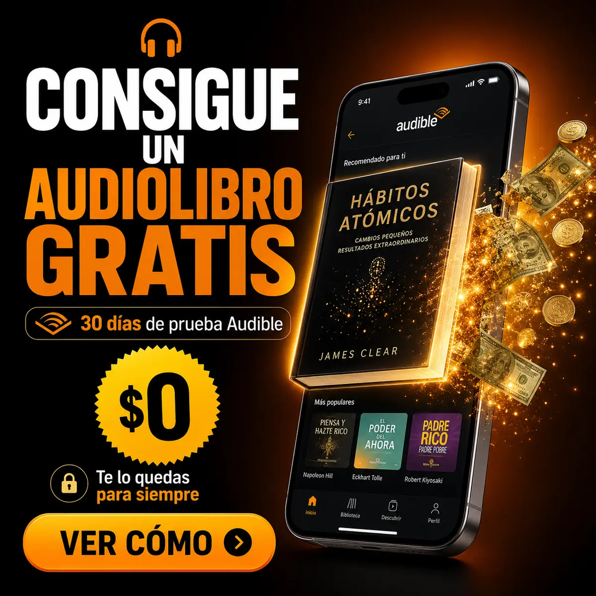 Descarga gratis 2 libros de Audible