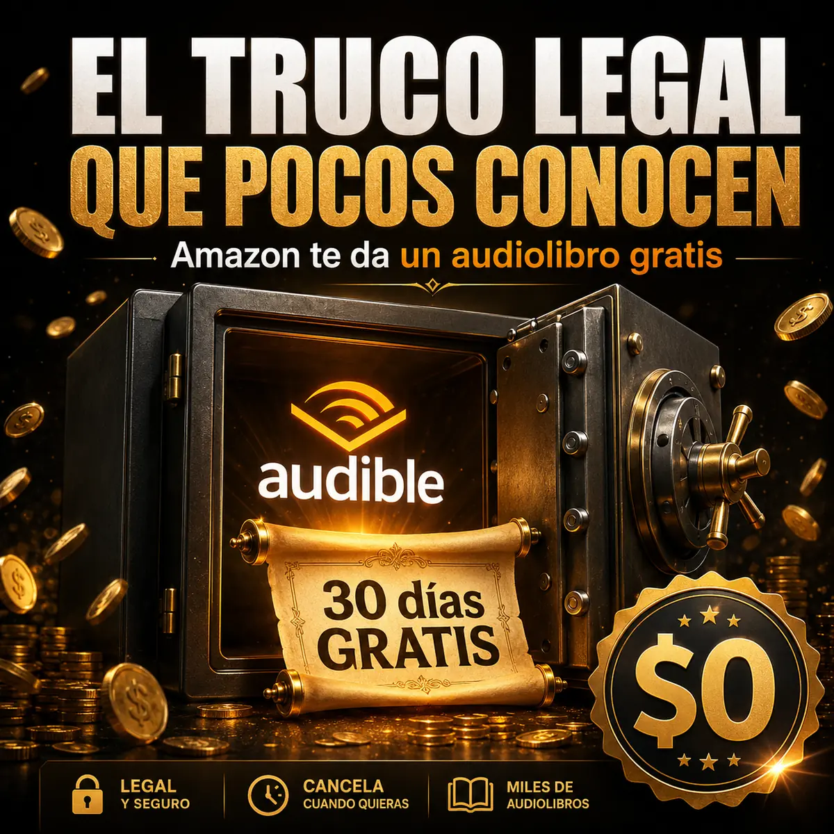 Descarga gratis 2 libros de Audible