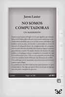 No somos computadoras