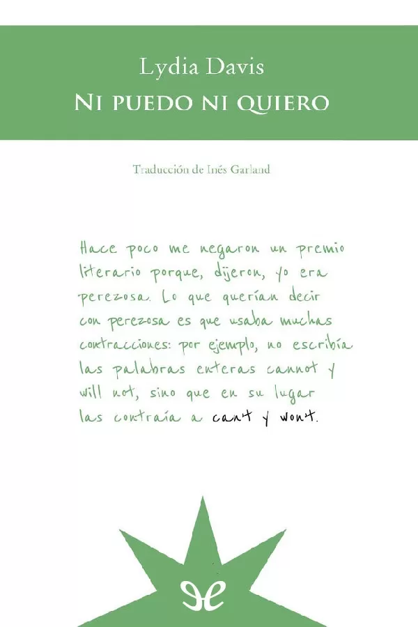 Ni puedo ni quiero