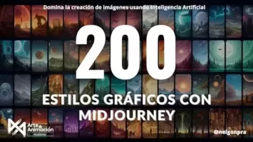 200 estilos gráficos usando Midjourney